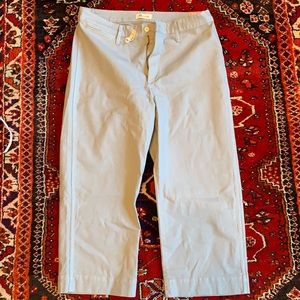 Madewell Slim Emmett Wide-Leg Crop w34